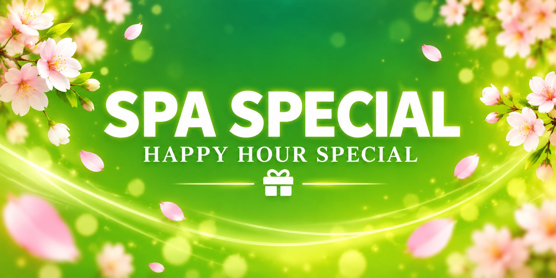 Spa Special Happy Hour Special